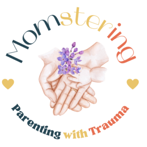 Momstering logo