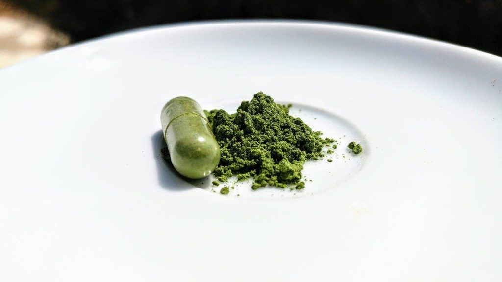 Herbs in a capsule